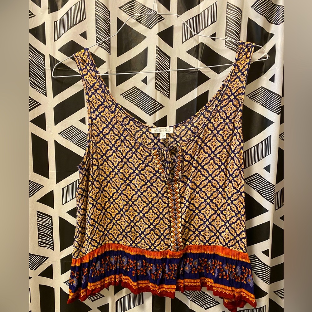 Linen tank top